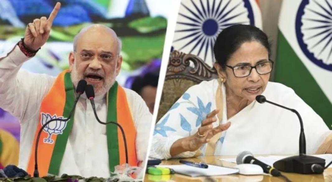 Amit Shah and Mamata Banerjee