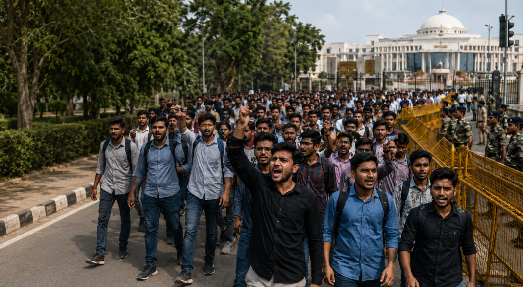 झारखंड में JPSC-JSSC छात्रों का रांची में विधानसभा मार्च और विरोध प्रदर्शन