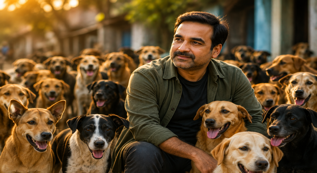 पंकज त्रिपाठी की फिल्म Ohh My Dog में 250 असली कुत्तों के साथ शूटिंग