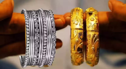सोने और चांदी की कीमतों में गिरावट, सर्राफा बाजार में सोना-चांदी के भाव पर नजर