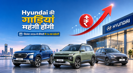 Hyundai cars price hike September 2026 in India