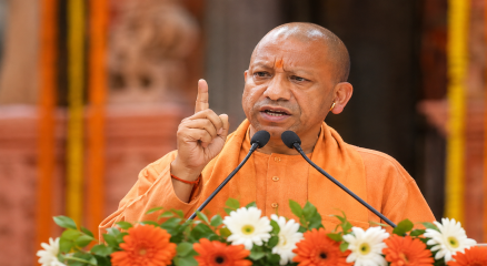 अयोध्या में जनसभा को संबोधित करते मुख्यमंत्री योगी आदित्यनाथ