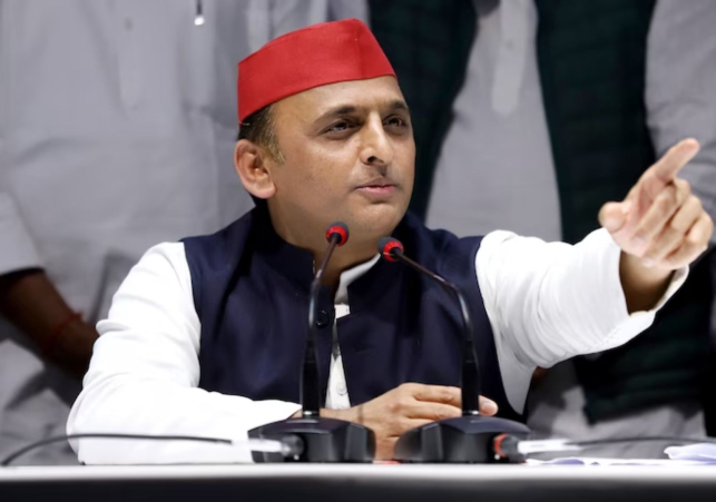 Akhilesh Yadav held a press conference in Lucknow