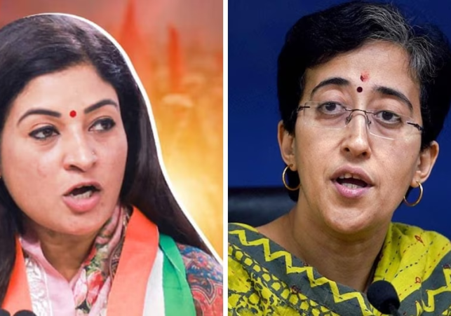 Alka Lamba and Atishi Marlena