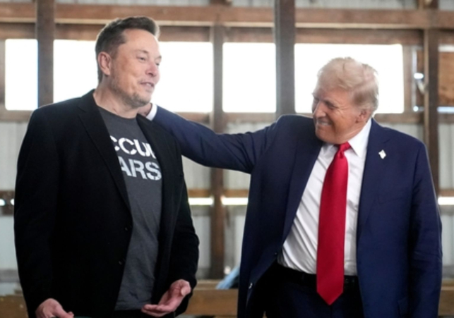 Elon Musk और Trump