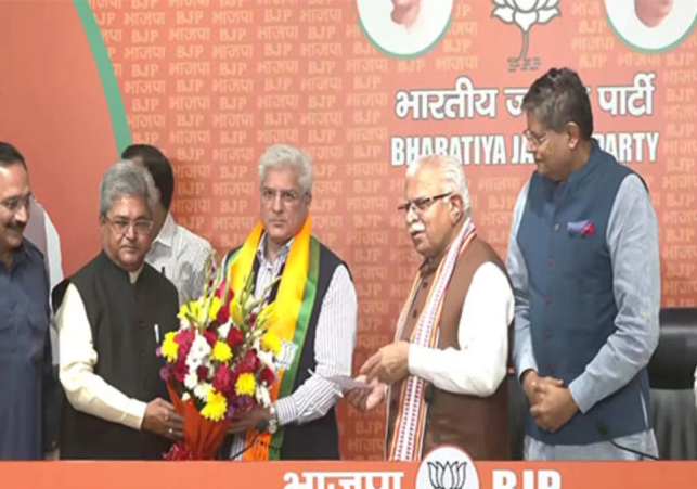 Kailash Gehlot Joins BJP