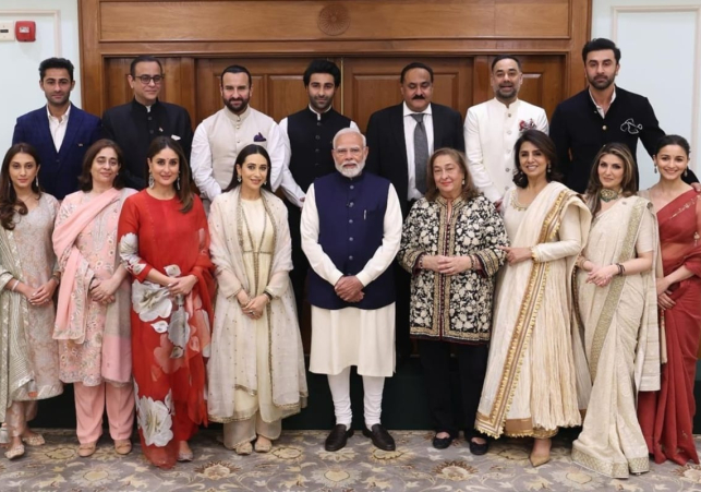 Kapoor family met pm modi