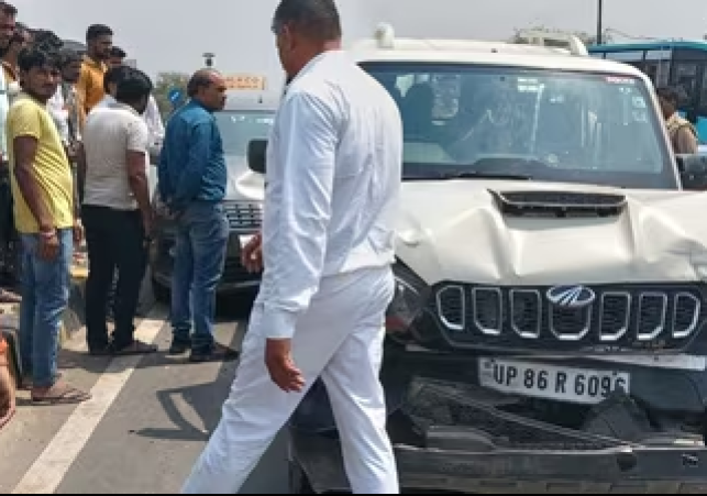 Karni Sena attacks Ramji Lal Suman convoy