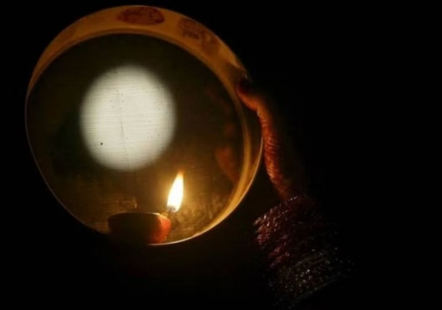 Karwa Chauth Chand Puja 