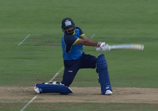 Mohd Shami batting SMAT