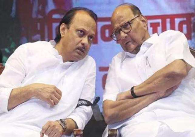  Sharad Pawar Vs Ajit Pawar 