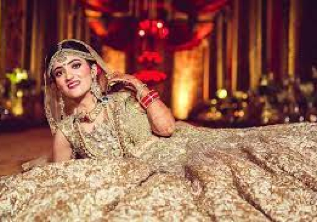 Golden Lehenga