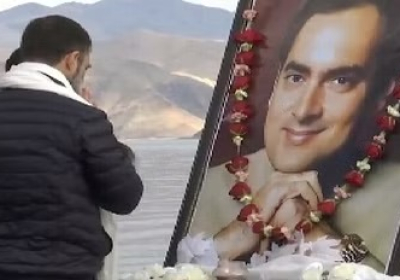 Rahul Gandhi In Ladakh 