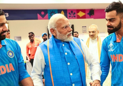 PM Modi In Indian Dressing Room Video