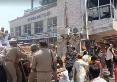 राणा सांगा पर टिप्पणी करने वाले सांसद के घर करणी सेना का हमला